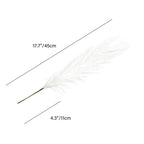 Mandy'S 20Pcs Ivory Silk Pampas Grass Artificial Fake Flowers 18'' For Mother'S Day Easter Home Kitchen Wedding Decorations Wedd
