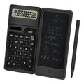 Calculator With Notepad, Trelc 12 Digits Lcd Display Solar Desktop Calculator, Support Solar And Battery, Multi-Function Portabl