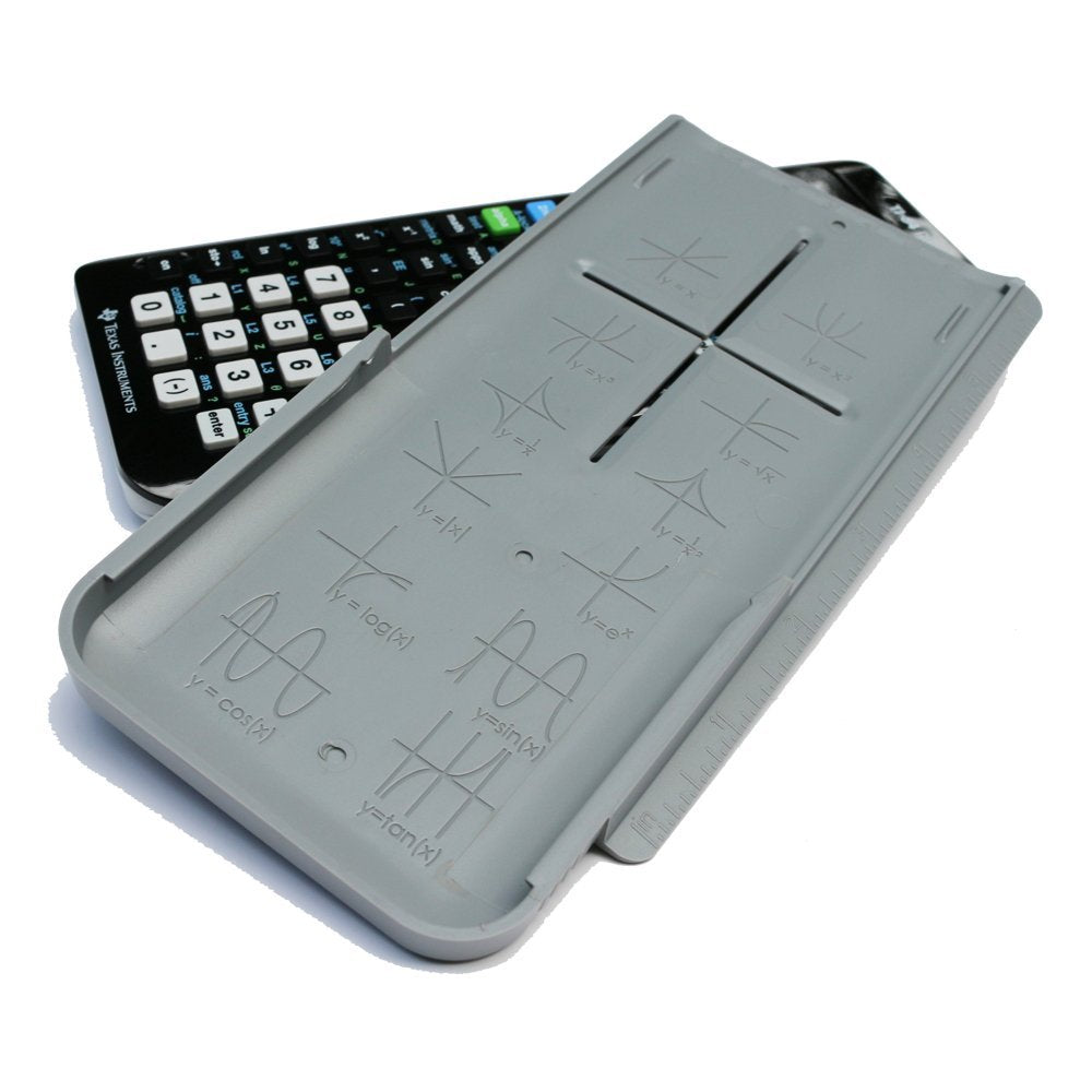 Ez Graphing Gray Hard Slide Cover For Ti 84 Plus Ce (See Description For Details)