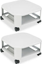 Martin Yale 24050 Master Printer Stand (Pack Of 2), Accepts Most Sizes Of Laser And Inkjet Printers With A Foot-Print Up To 18"W X 18"D, Heavy-Duty Casters, Comes With 2 Built