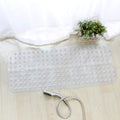 WHOLE MART Plastic Bath/Shower Mat with Suction Cup (Transparent, Standard size)
