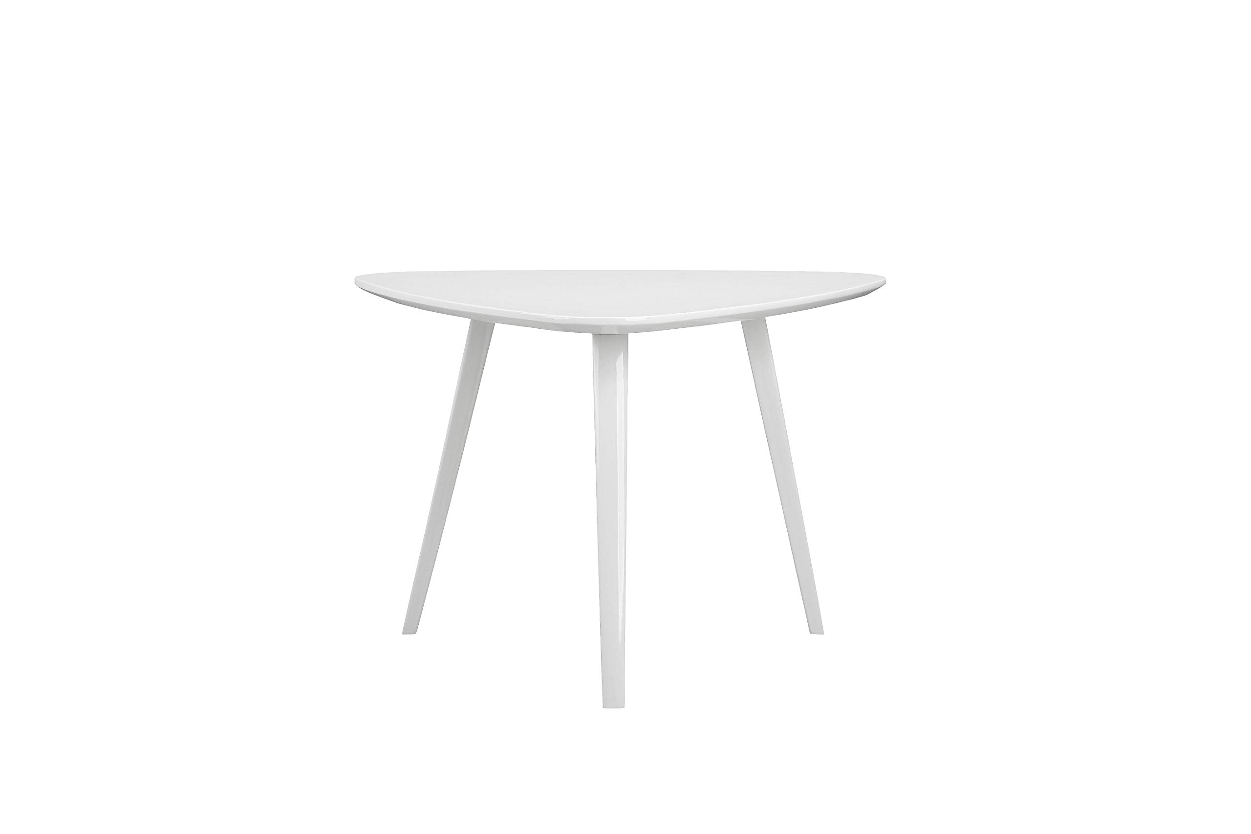 Pangea Home Hal Accent Table, White