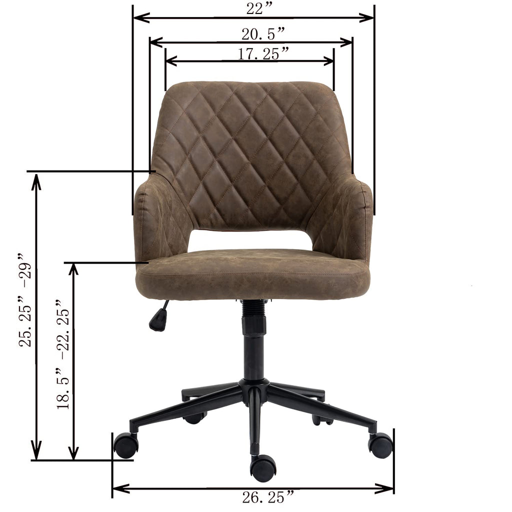 American Furniture Classics AW800 Office Chair, Mocha