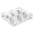 Smartslide Stainless Steel Cup Saucer Basket For Modular Kitchen Trolley/Drawer/Cabinet  Storage Organizer (17 X 20 X 4 Inches,