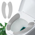 Thin and Warm Toilet Seat Cover Pad - Self-Adhesive, Adjustable and Cut-to-Fit, Comfortable and Easy to Clean, Perfect for Home 