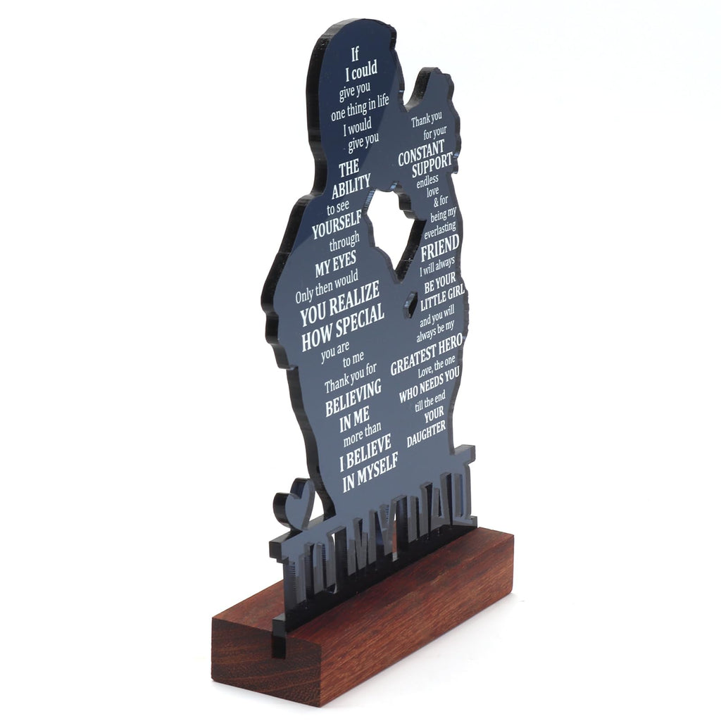 Dad Gifts For Fathers Day From Daughter, Birthday Gifts For Dad From Daughter, Fathers Day Sign Gifts For Dad From Daughter, Acr