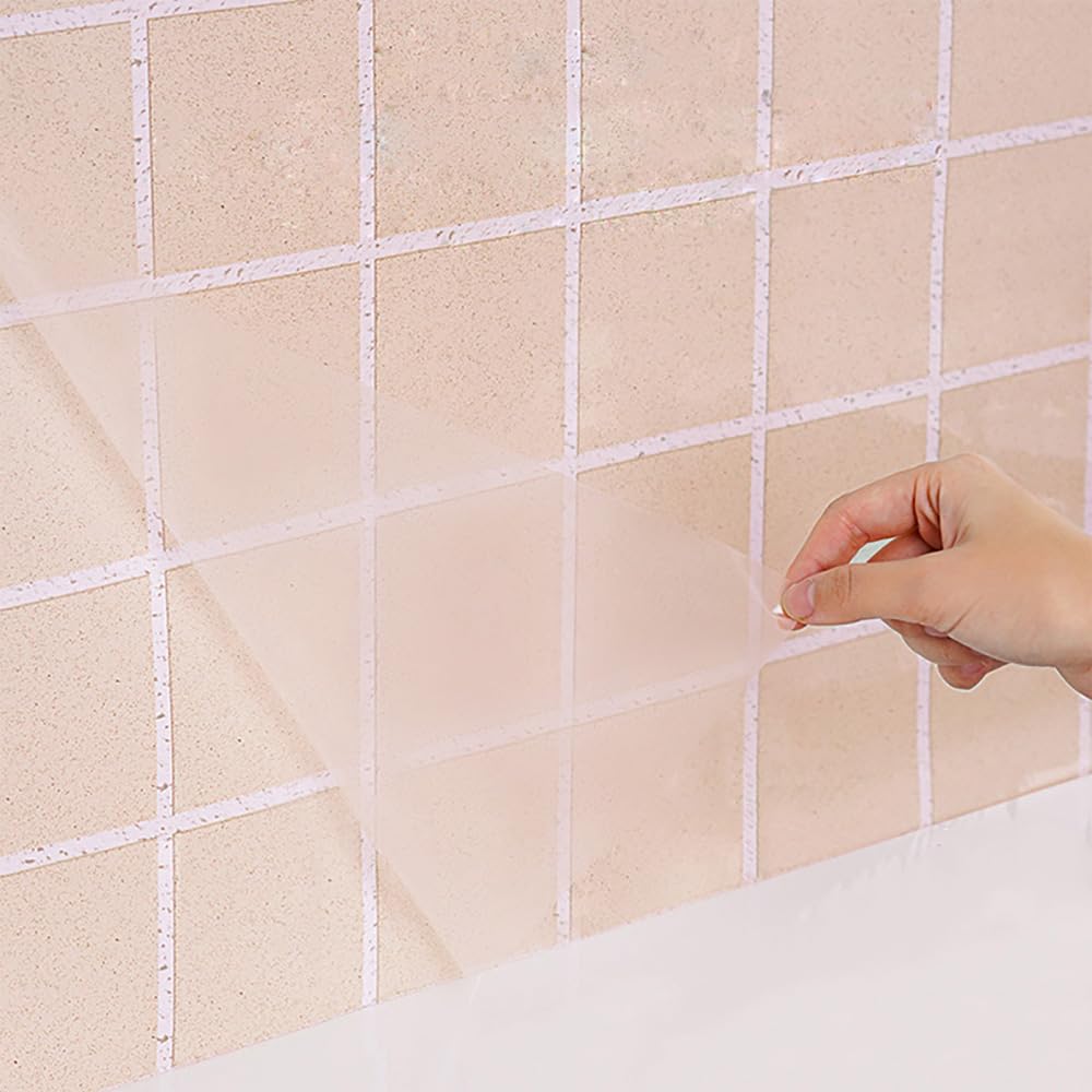 Contact Paper Clear Glossy Self Adhesive Film Covering Removable Protective Film Contact Paper Shelf Drawer Liner Transfer Tape 