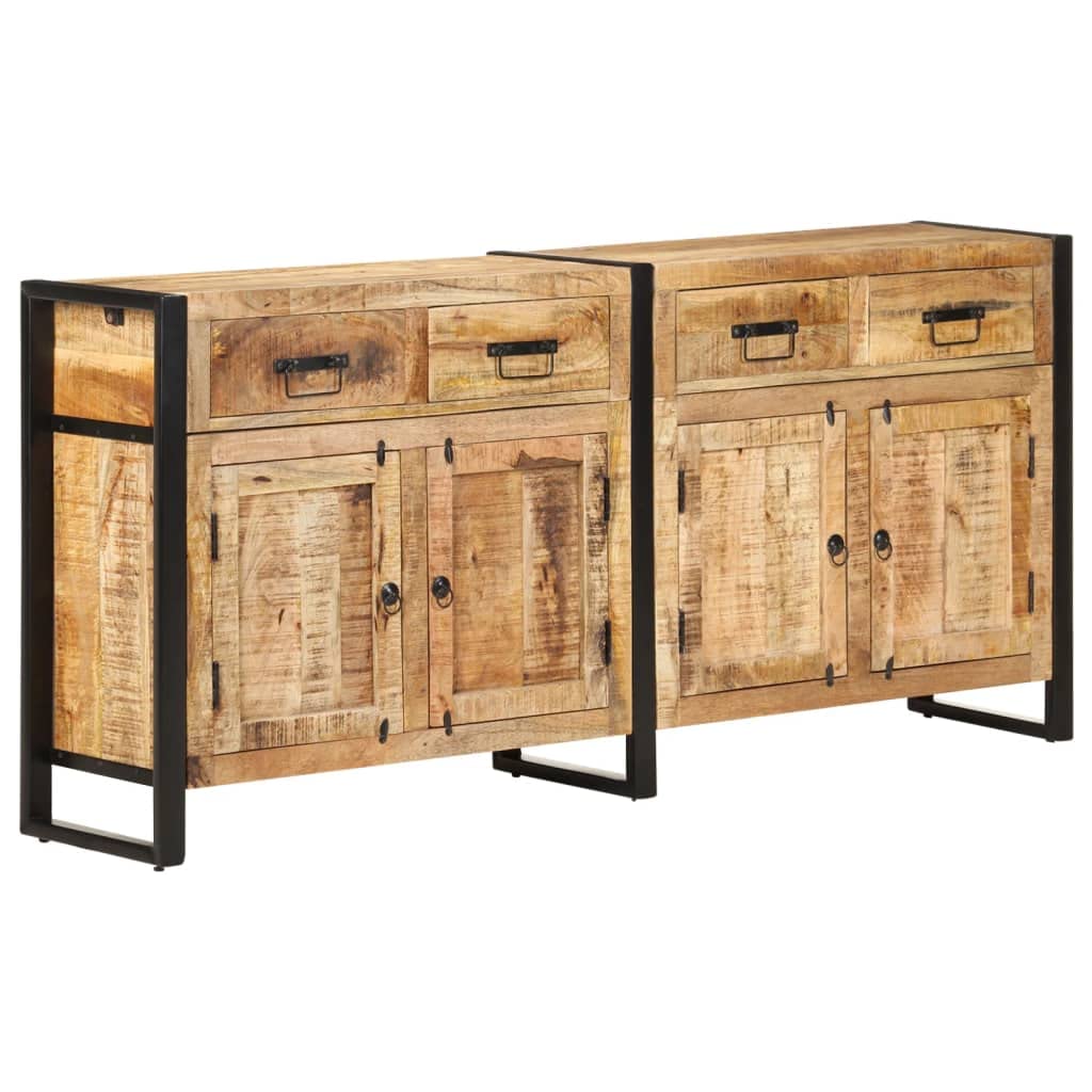 vidaXL Sideboard 67.7&quot;x13.8&quot;x31.5&quot; Solid Mango Wood