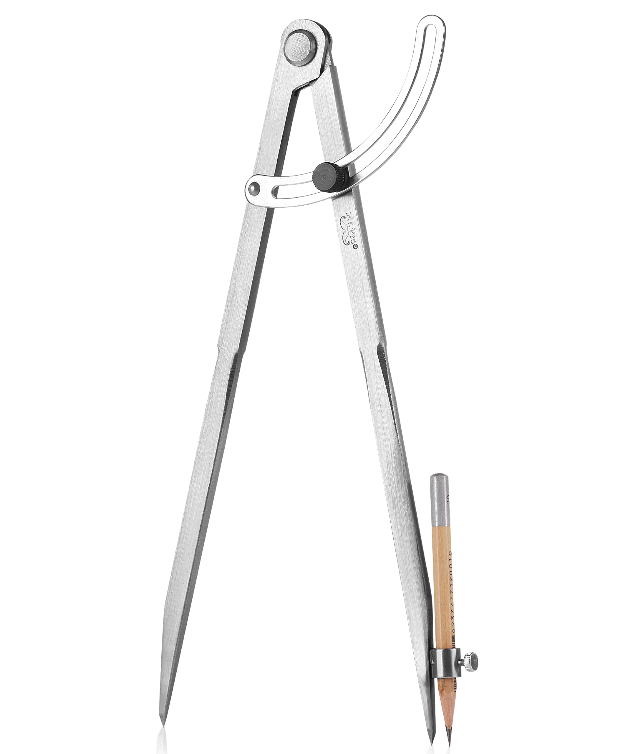 Mr. Pen- Professional Large Compass For Woodworking, 12 Inch Compass With Wing, Compass For Geometry, Compass Drawing Tool, Wood