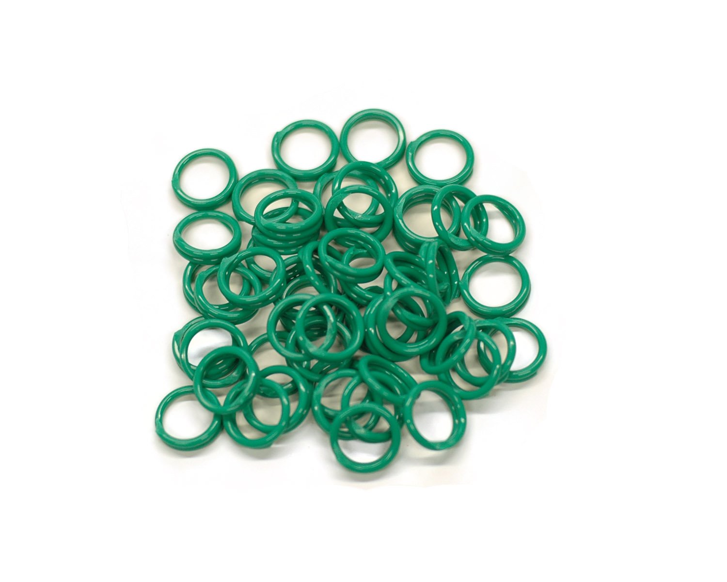Brower 398N9Cg 9/16-Inch Spiral Leg Bands, Green (Pack Of 100)