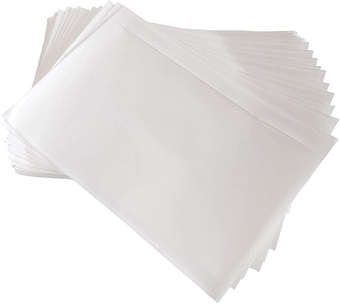 6' X 9' Clear Adhesive Packing List Envelopes Pouch Shipping Label Envelopes (100 Pack)