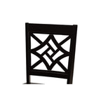 Baxton Studio Nicolette Modern and Contemporary Dark Brown Finished Wood 2-Piece Dining Chair Set