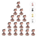 Urban Deco 16PK Table Number Holders Place Card Holders 1.7 Inch Table Card Holders Steel Card Holders for Photos, Food Signs, M