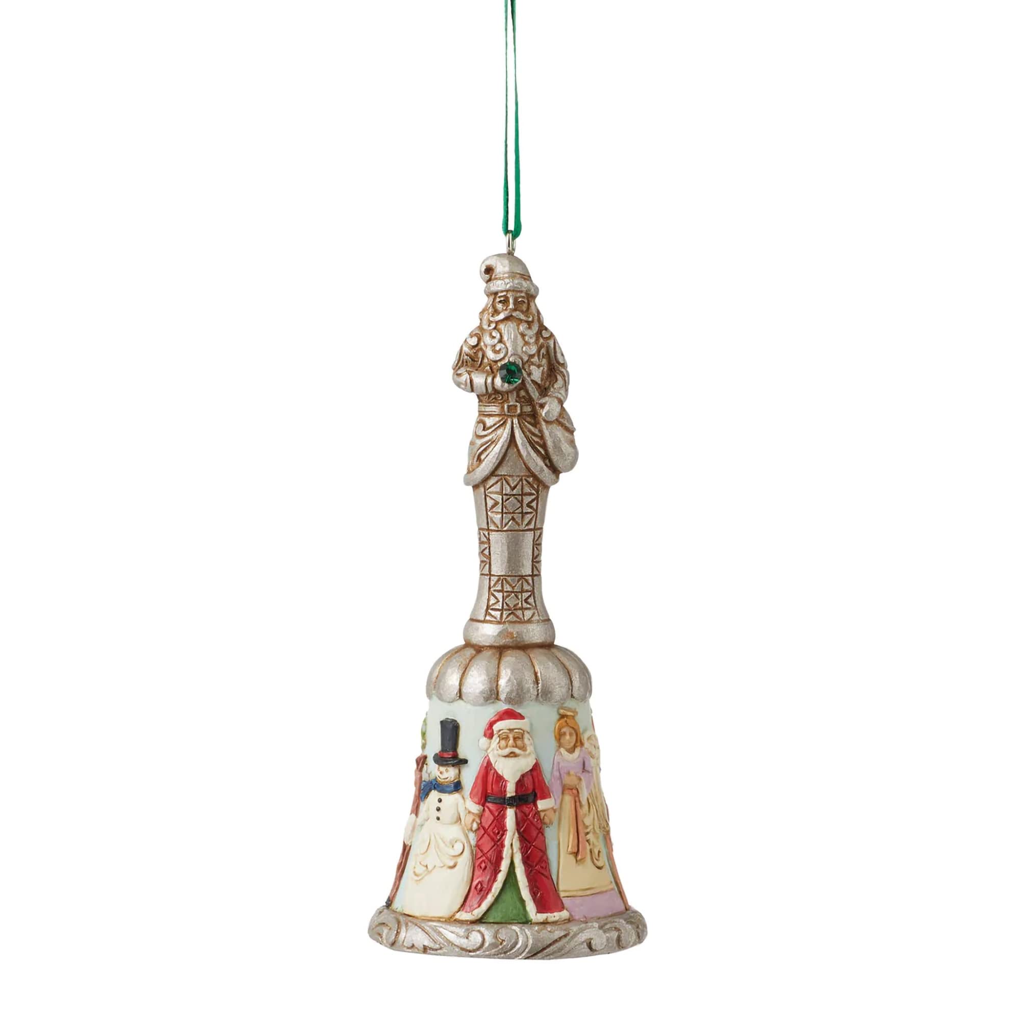 Enesco Jim Shore Heartwood Creek 20th Anniversary Bell Ornament, 5.31 Inch