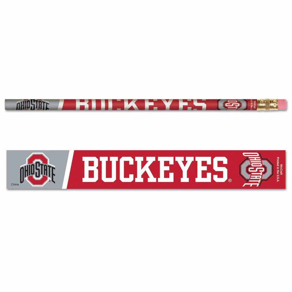 Ohio State Buckeyes Pencil 6 Pack