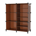 AWTATOS Closet Organizer 6 Cube Storage Shelves Portable Closet Clothes Organizers and Storage Stackable Cubby Shelving for Clos