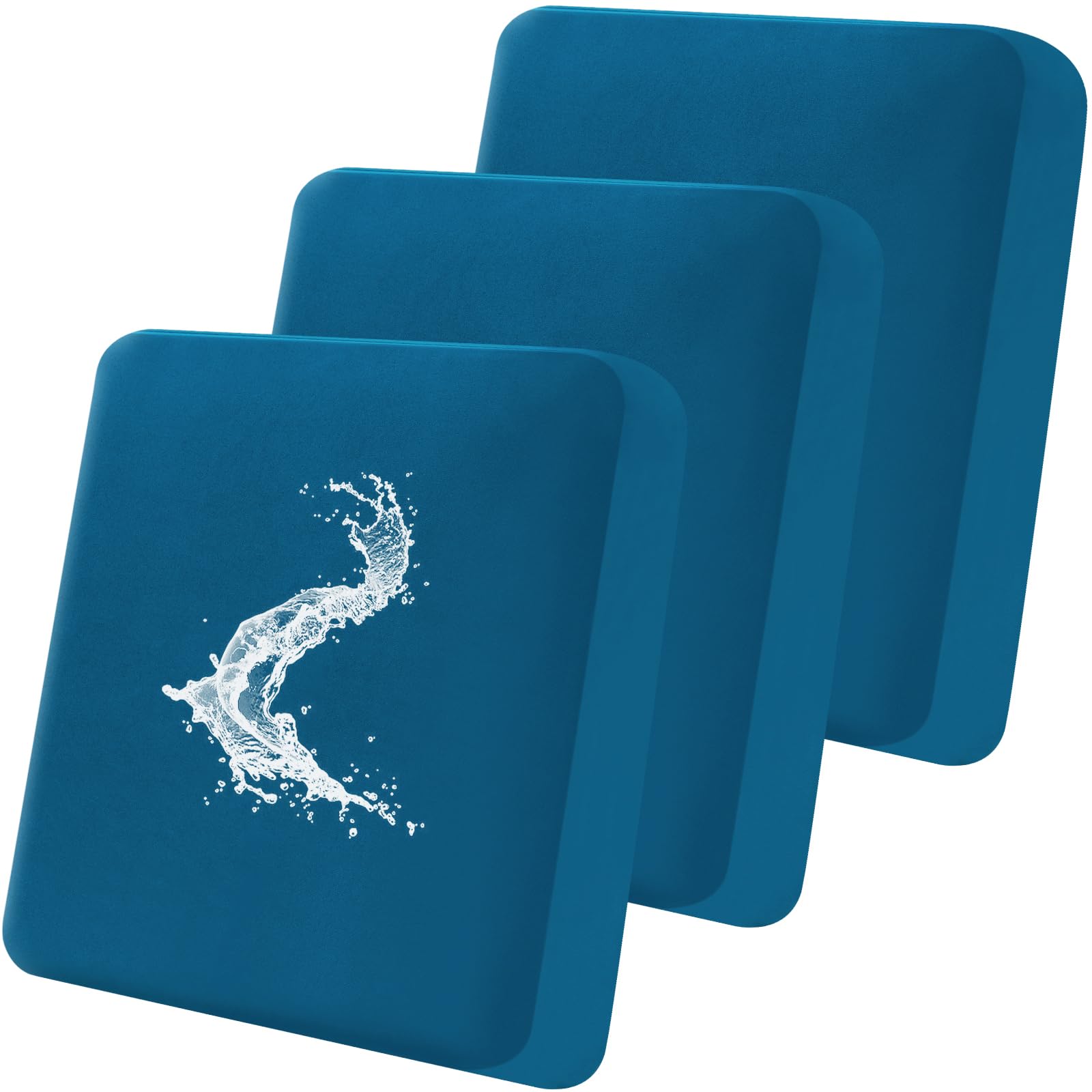 Smiry Waterproof Couch Cushion Covers, Stretch Washable Sofa Cushion Cover, Soft Sofa Slipcover Elastic Non-Slip Furniture Protector For Pets, Kid (3 Pack, Deep Teal)