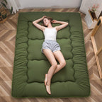 Japanese Floor Mattress Futon Mattress Thicken Tatami Mat Sleeping Pad Roll Up Mattress Floor Lounger Bed Folding Couch Bed Matt