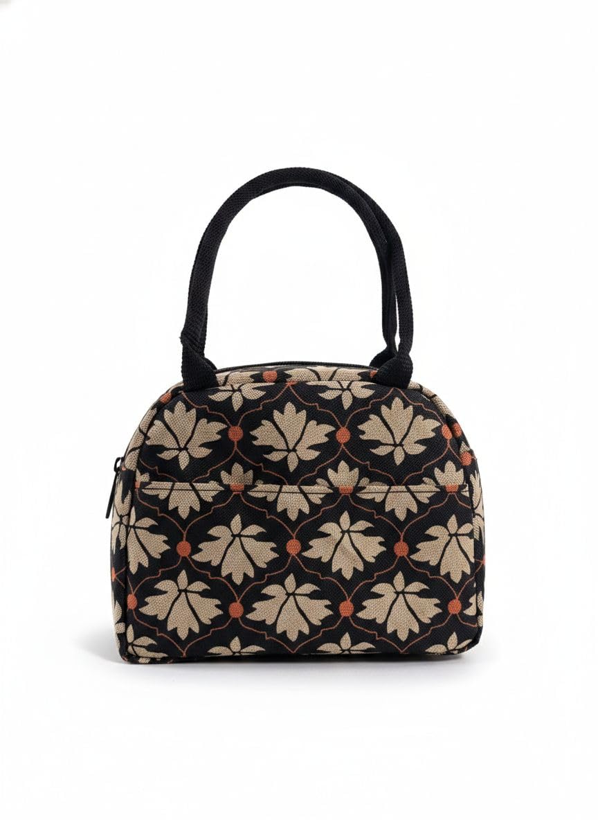 Shortwell Lunch Carry Bag For Women Men, Reusable Lunch Box For Office Work Picnic Beach Travel