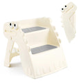 Onasti Toddler Step Stool Foldable Kids Step Stool,Bathroom Stool for Toddlers Non-Slip Toddler Step Stool for Bathroom Sink and