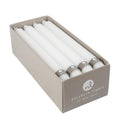 Northern Lights Candles - 10 12pk Tapers - Pure White - 76590