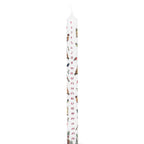 Alison Gardiner Christmas Advent Calendar Wax Dinner Candle 'Winter Birds' 12 Hours Burn Time Made in England