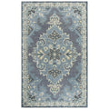 Rizzy Home Alora Decor Cascade 8' X 10' Medallion Dk Gray/Blue Gray/Natural/Ivory Area Rug