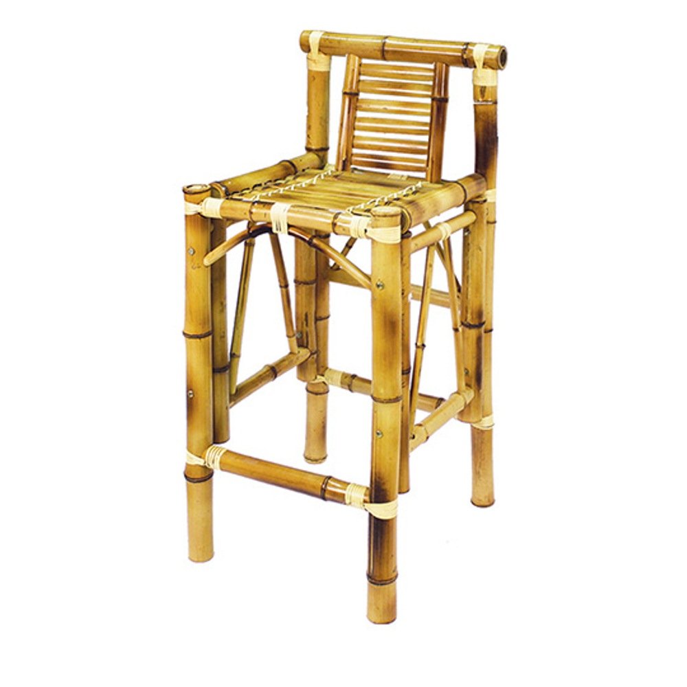 Ram Gameroom Products 28-Inch Bamboo Tiki Bar Stools (Set Of 2)