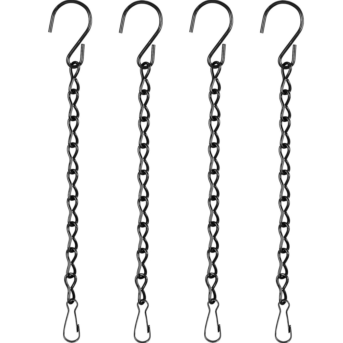 4 Pack Hanging Chain For Bird Feeders,Bird Feeder Hanger, Chain For Hanging Basket, Plants, Hummingbird Feeder,Wind Chimes, Chal