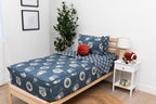 Beddy'S Sports Theme Boys Durable Zipper Bedding, Bed In A Bag, Blue Sheets With Baseball, Football, Basketball, Soccer Comforte