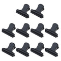 Tighall 10Pcs Small Chip Clip 1 Inch Metal Food Bag Clips Binder Clips Hinge Clip Paper Clamps Heavy Duty For Kitchen Food Packa