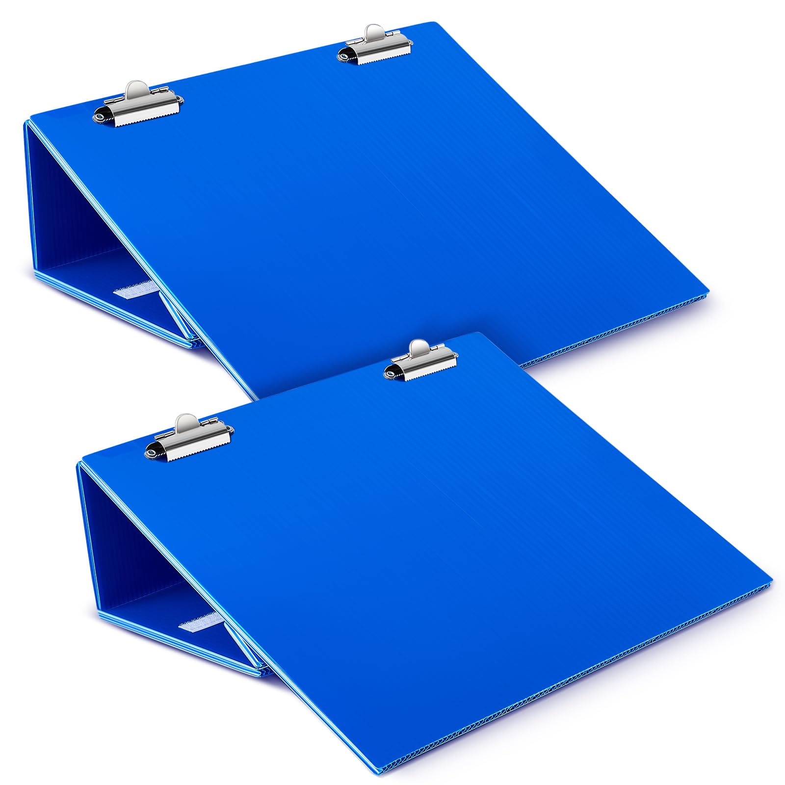Nuanchu 2 Pcs Folding Slant Board For Writing 14 X 12 Inch Large Slanted Clipboard Adjustable Tilted Writing Board Sloped Surfac