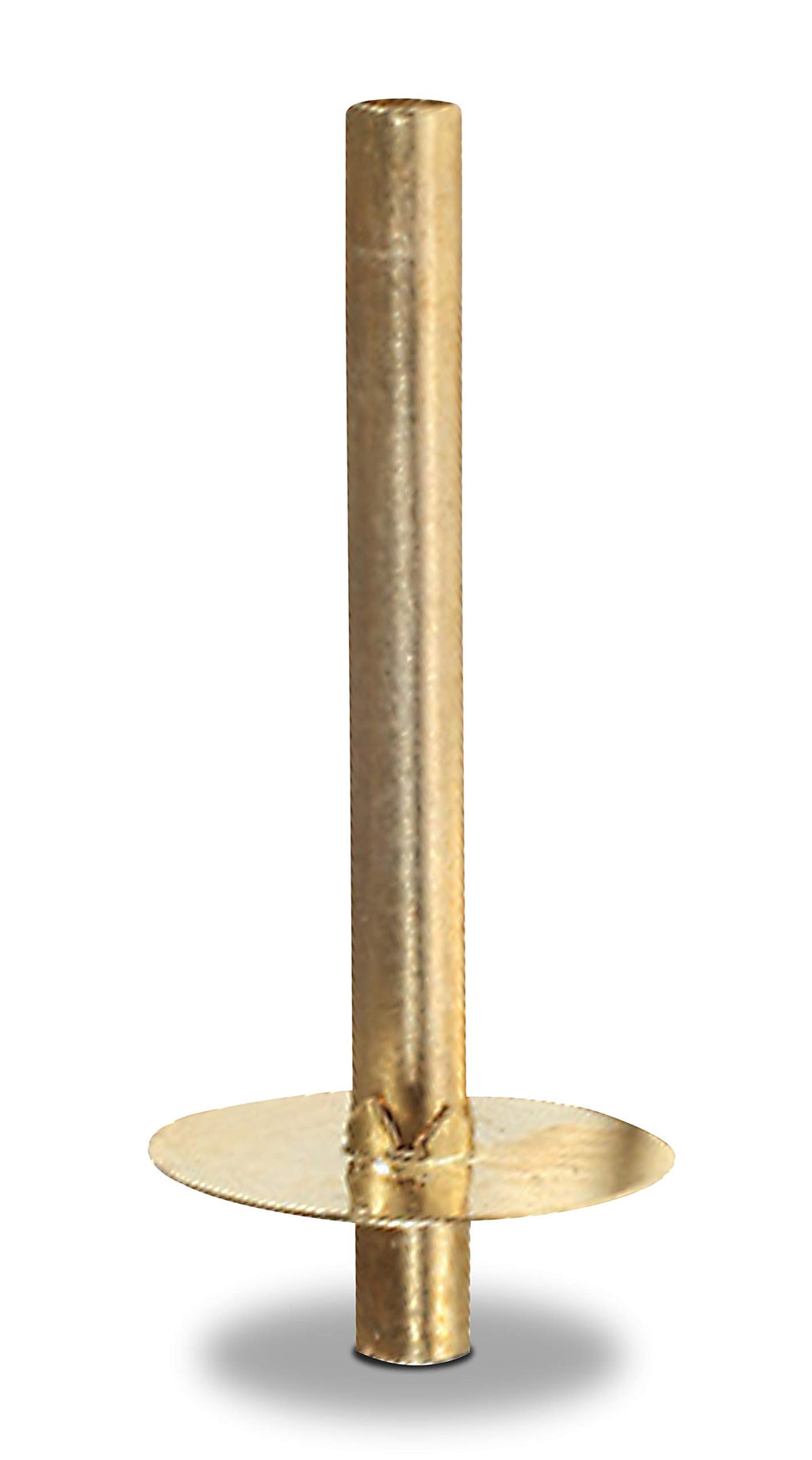 Metal Wick Holder Set - 9 Medium Holders And 50 Wax Coated Wicks - Sits In Full Oil Cup For Optimal Safety And Burn Time - Tzino