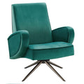 Modway Superior Performance Velvet Swivel Chair with Teal Finish EEI-5027-TEA
