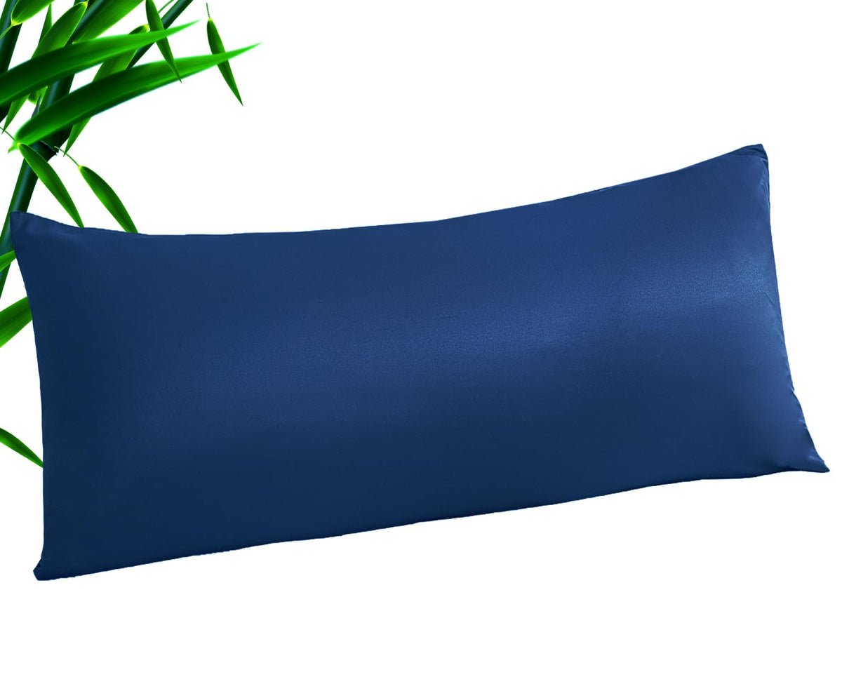 Body Cooling Pillow Cases Cover, Bamboo Rayon Pillowcases With Zipper Closure, Cool & Breathable Pillow Case For Hot Sleepers An