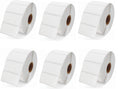 True-Ally 50x25 Thermal Sticker Label 2x1 inch (50mm x 25mm) Direct Thermal Barcode MRP Sticker Labels  400 Labels/Roll Designed