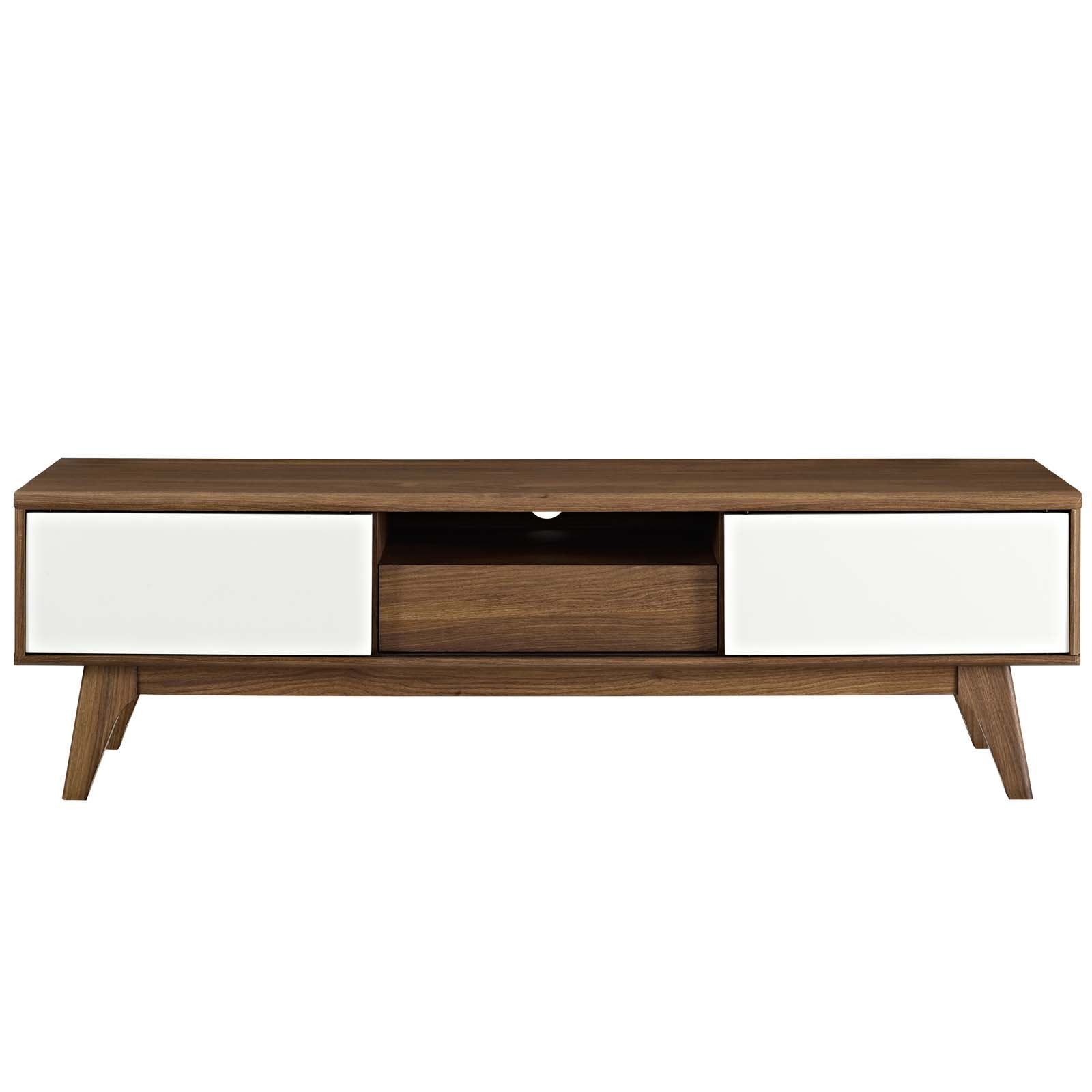 Modway Envision Mid-Century Modern Low 59 Inch Tv Stand