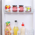 Omdhanu Refrigerator,Kitchen, Stationary Drawers Divider Shelf Clips Expandable Fridge Drawers Storage Partition Clips Storage O