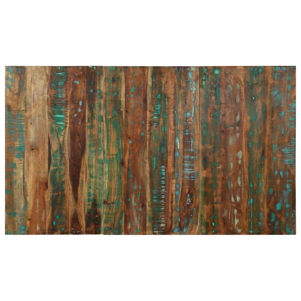 vidaXL Headboard Multicolour Solid reclaimed wood 55.1 in wide