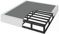 Osaset Full Size Box Spring, 7 Inch Full Size Box Spring Only, 3000 Lbs Heavy Duty Metal Frame Mattress Foundation With Fabric C