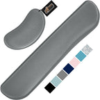 Gorilla Grip Silky Gel Memory Foam Wrist Rest For Computer Keyboard, Mouse, Ergonomic Design For Typing Pain Relief, Desk Pads S