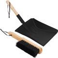 G GOOD GAIN Fireplace Ash Shovel and Brush Set, Metal Fireplace Shovel