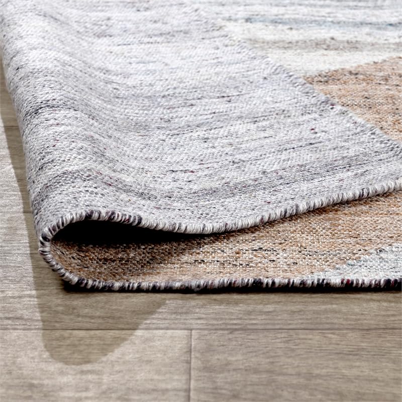 Kosas Home Tawas 60 X 96 Geometric Polyester Fabric Area Rug In Multi-Color