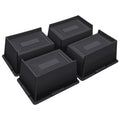 Annkut Bed Risers 4 Inch Heavy Duty,Oversized Couch Risers, Extra Wide Furniture Risers For Sofa Table Desk Headboard Chair Lift