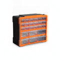 Loom Tree 24Drawer Parts Cabinet Removable Dividers Drawer Parts Cabinet Grid Layout Bolt And Nut Organizer For Workshop, Garag