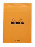 Rhodia Notepad, No16 A5, Plain Blank - Orange