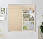 Pi Blackout Door Curtain,Privacy Thermal Insulated French Door Curtain For Glass Door/Classroom/Sliding Door/Tie Up Shade 1 Panel (W30Xl40,Beige)
