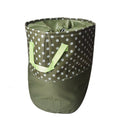 HOMIES INTERNATIONAL Brings 1 Piece Extremely Elegant and Multipurpose European Style Polka Dot printed Foldable Laundry Bag/Ham