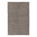 Kosas Home Zandra 108 x 144 Transitional Jute Fabric Area Rug in Gray