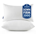 MIULEE Throw Pillows Inserts, Pack of 2 16x24 Inch 100% Virgin Fiber Filling Bed Couch Pillows
